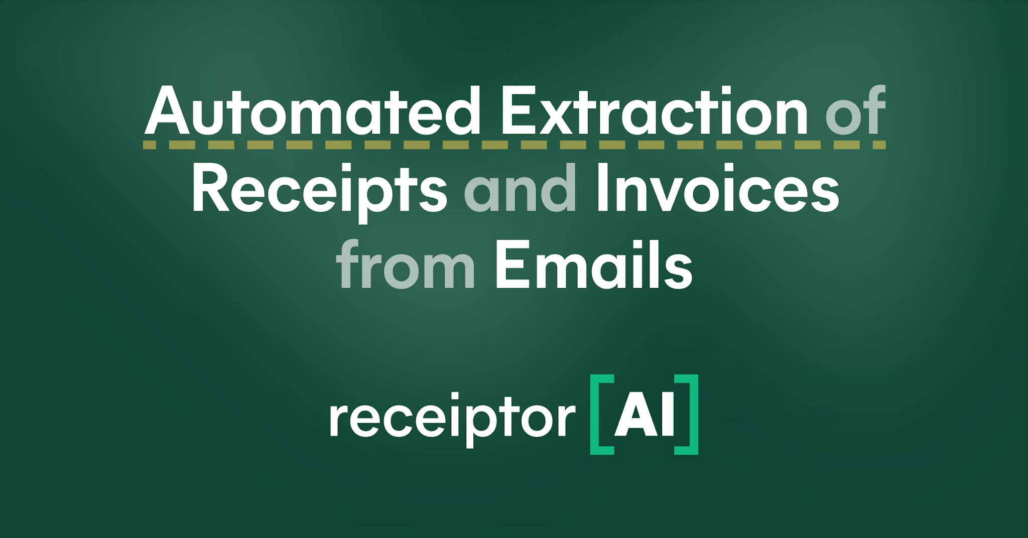 Screenshot of Receiptor AI